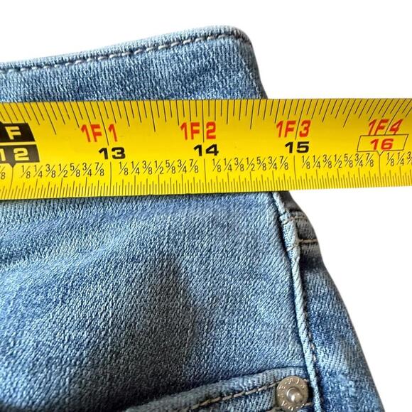 DAZE Repreve Distressed Straight Leg Jeans – Size 28 - Picture 6 of 7